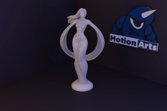 Abstract Woman Statue: A Timeless Artistic Piece