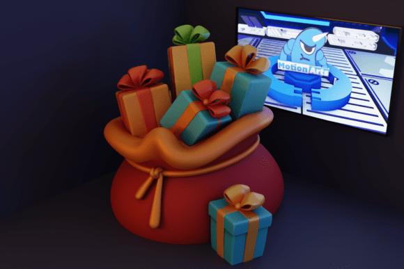 Christmas Gift Bag: A Charming Addition to Your Holiday Decor and Projects
