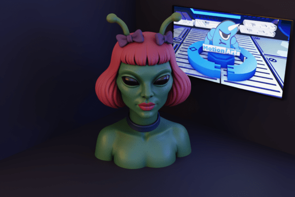 Discover the Enigmatic Beauty of the Female Alien Bust