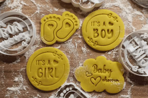 Discover the Perfect Blend of Cuteness and Creativity with Our Baby Shower Cookie Cutter Set