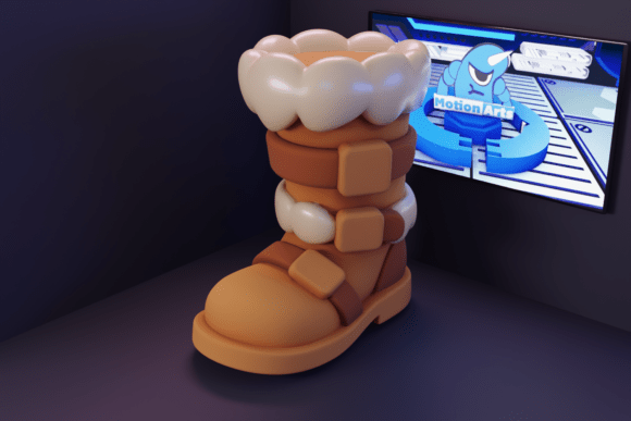 Embark on Your 3D Adventure with the Cartoon RPG Boot: A Perfect Blend of Style and Protection