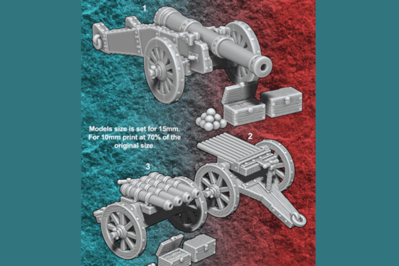 Enhance Your Wargames with 10mm & 15mm Light Artillery