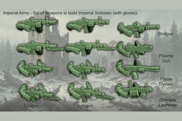 Equip Your Grimdark Troops with Modular Arms