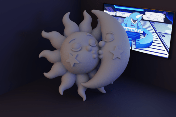 Exploring the Symbolic Beauty of Moon and Sun Kissing in 3D Printing