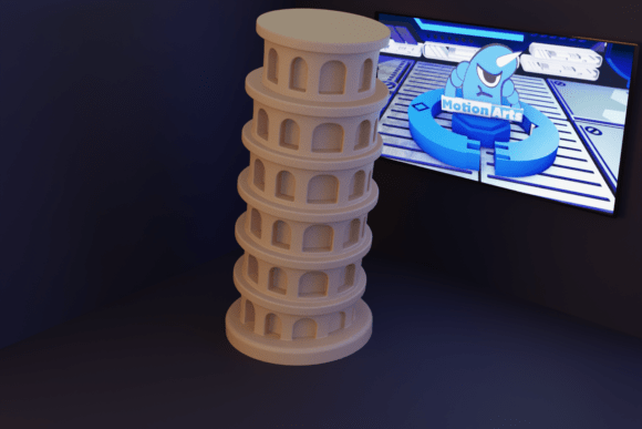 Exploring the Tower of Pisa Cartoon: A Charming 3D Printable Model