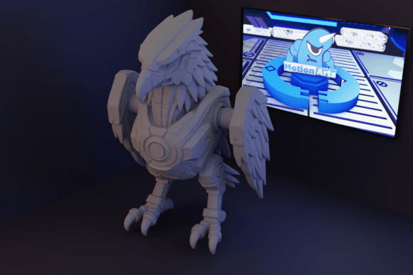 Robotic Eagle: A Fusion of Nature and Technology