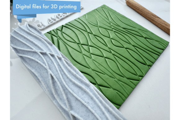 Spaghetti Texture Roller for Creative Clay Work