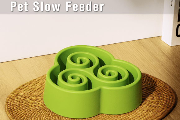 Triskelion Slow Feeder: Elevate Your Pet's Mealtime