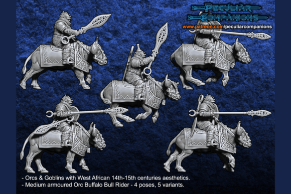 West African Orcs Goblins - Orc Cavalry: A New Era in Fantasy Wargaming